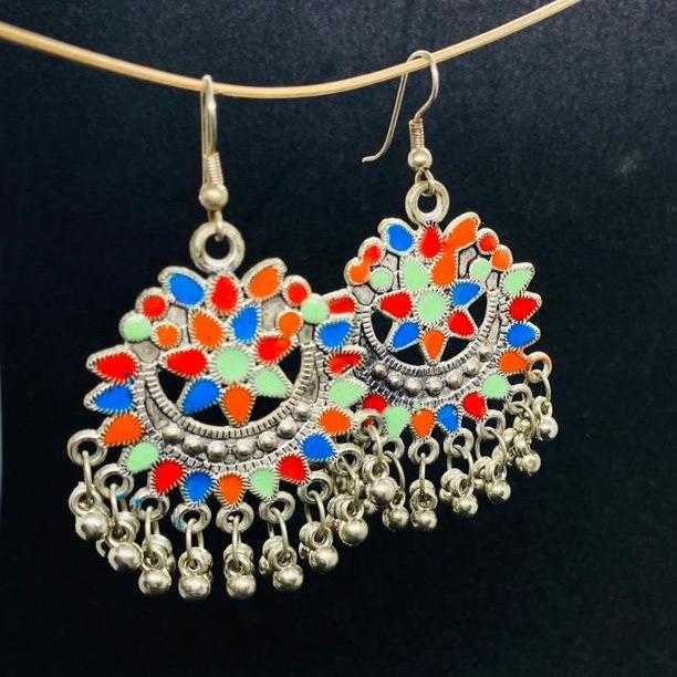 Sunshine Multicolour Jhumka