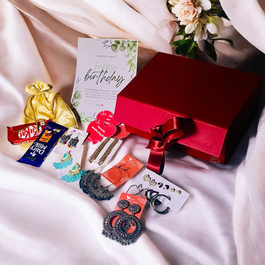 Personalized Luxurious Jhumka Gift Hamper For Her