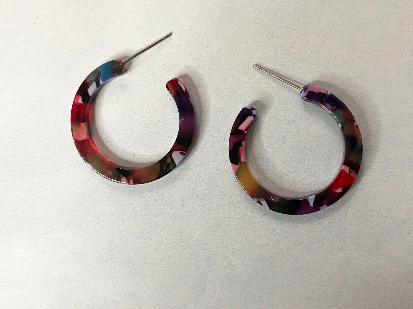 Combo of 6 Pair Hoop Earrings & Studs for Womens & girls