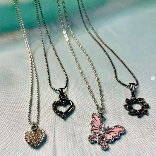 Necklaces Combo in 4 Designs