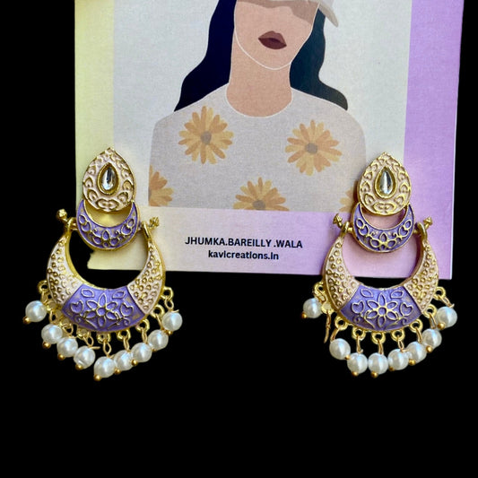 Handmade Meenakari Colourfull earring